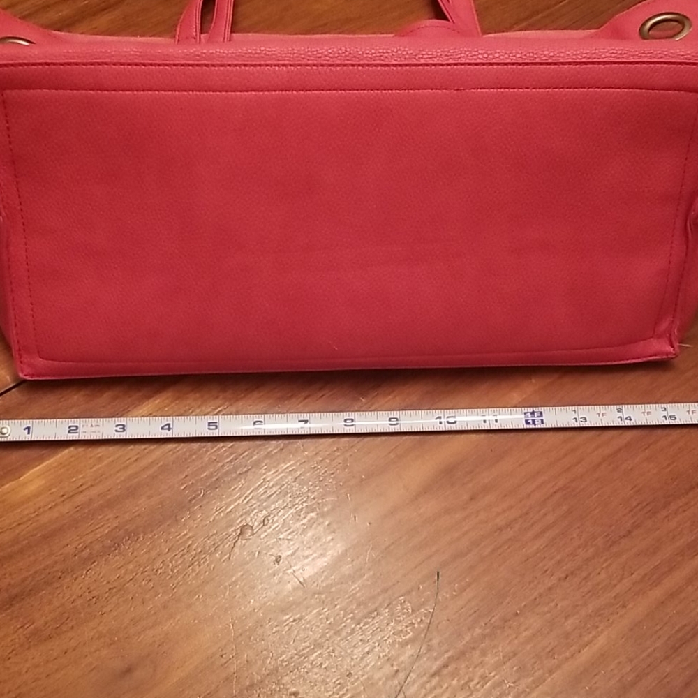 Deux Lux pink and gold  vegan tote! SO CUTE!! - Picture 3 of 9
